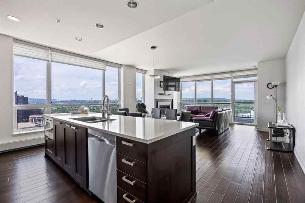 MLS® A2235296 - Unit #1821 222 Riverfront Avenue SW in Chinatown Calgary, Residential