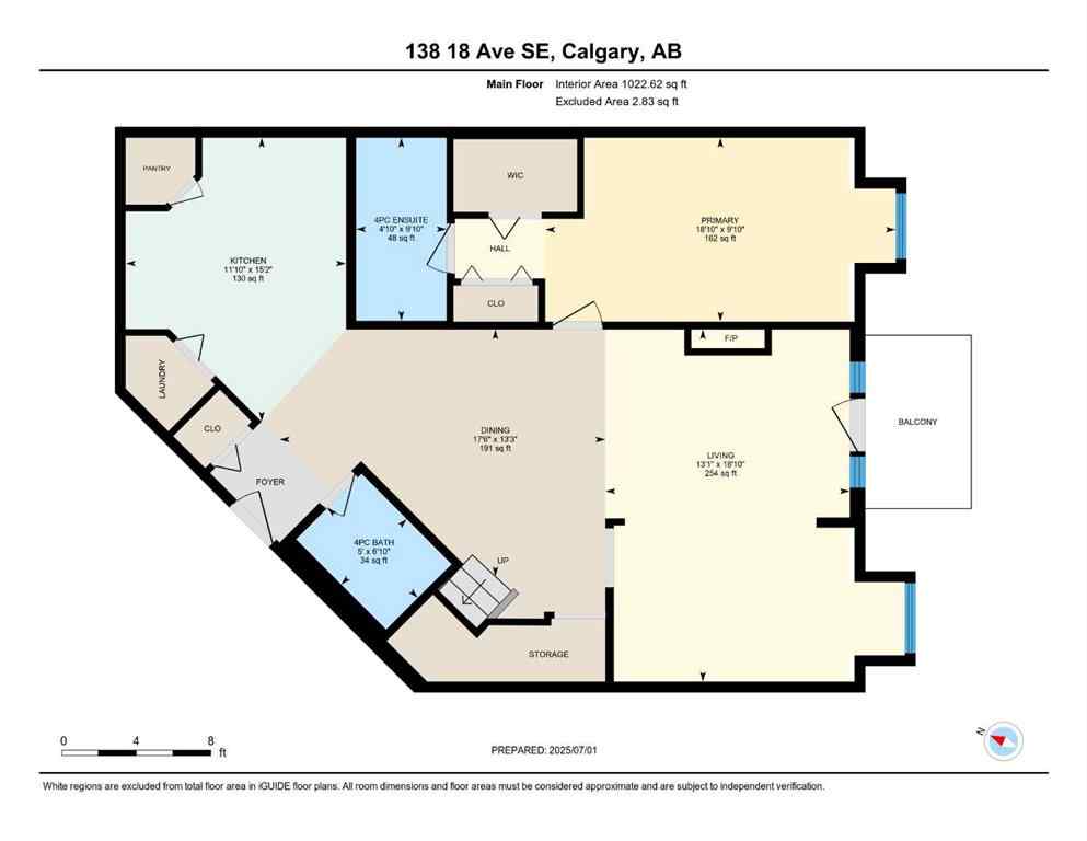 MLS® A2235331 - Unit #510 138 18 Avenue SE in Mission Calgary, Residential