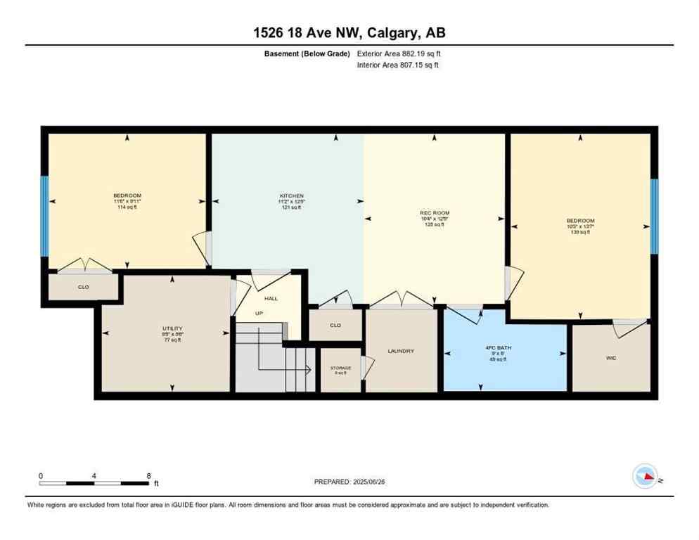 MLS® A2235357 - 1526 18th Avenue NW in Capitol Hill Calgary, Residential