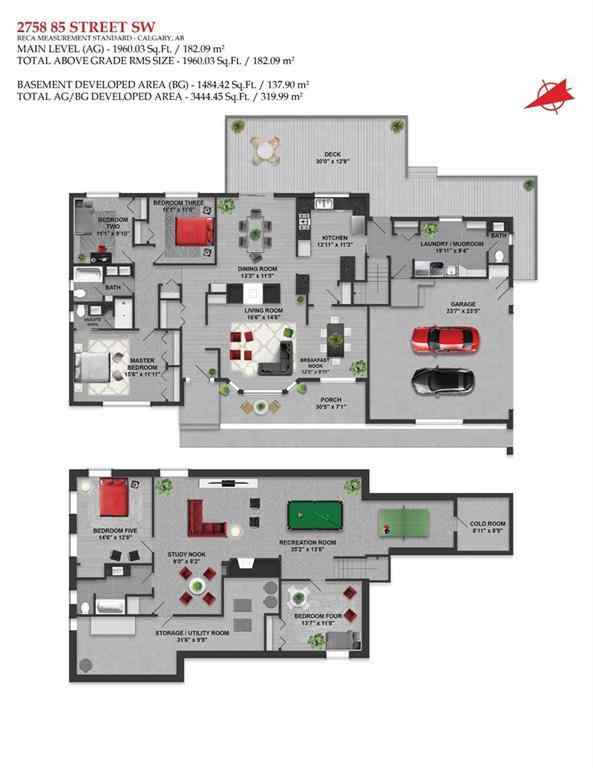 MLS® A2235378 - 2758 85 Street SW in Springbank Hill Calgary, Residential