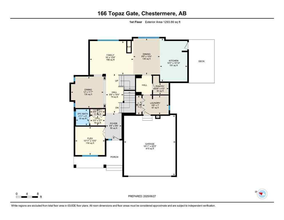 MLS® A2235480 - 166 Topaz Gate  in Rainbow Falls Chestermere, Residential