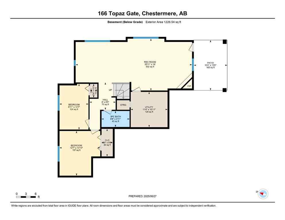 MLS® A2235480 - 166 Topaz Gate  in Rainbow Falls Chestermere, Residential