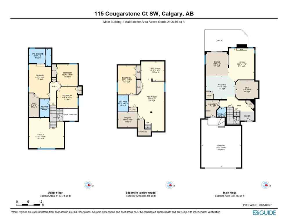 MLS® A2235777 - 115 Cougarstone Court SW in Cougar Ridge Calgary, Residential