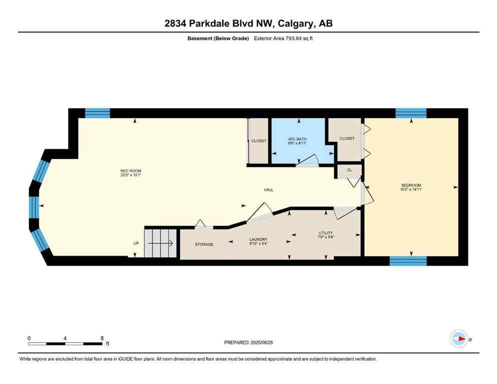 MLS® A2235784 - 2834 Parkdale Boulevard NW in West Hillhurst Calgary, Residential