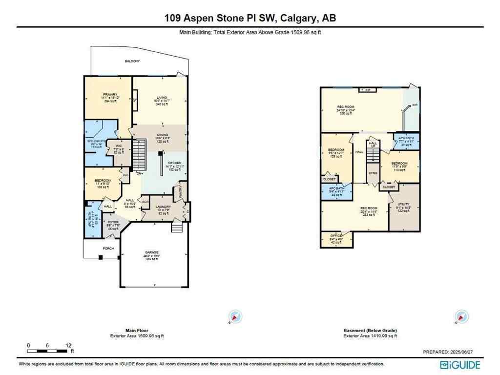 MLS® A2235816 - 109 Aspen Stone Place SW in Aspen Woods Calgary, Residential