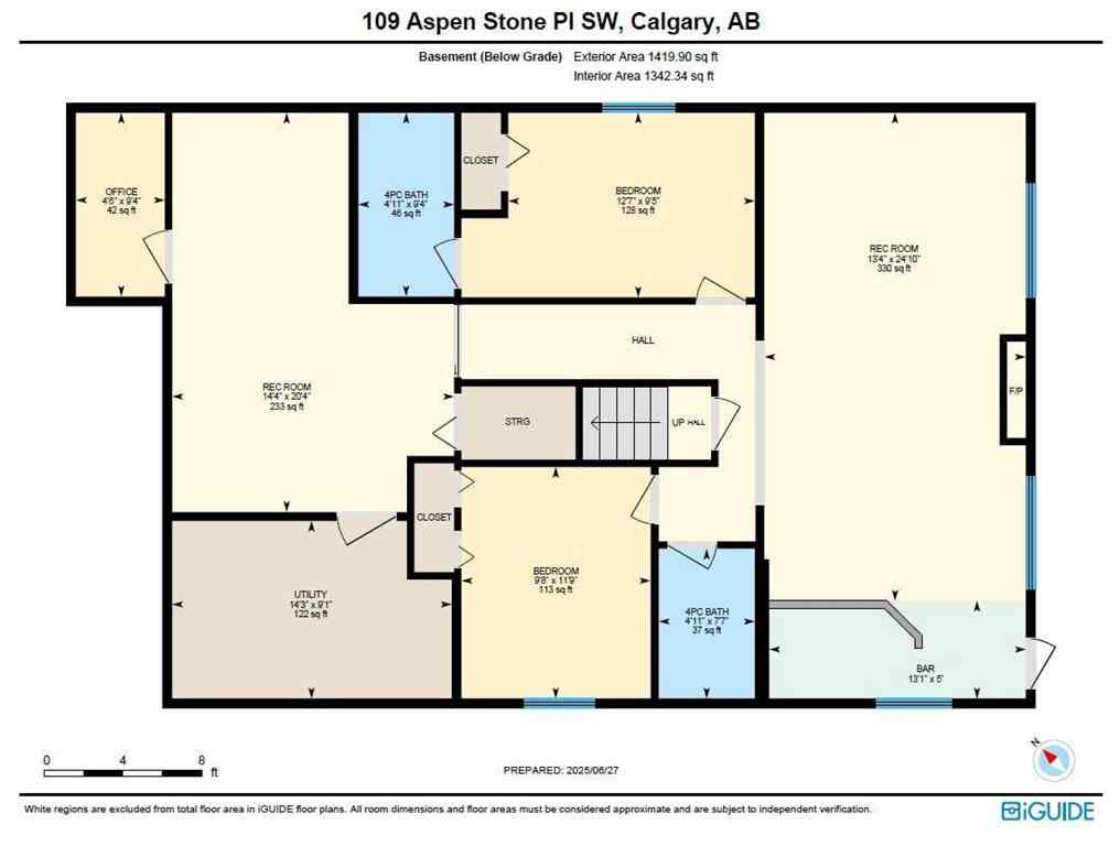 MLS® A2235816 - 109 Aspen Stone Place SW in Aspen Woods Calgary, Residential
