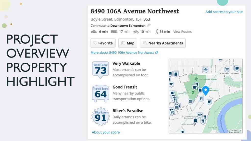 MLS® A2235822 - 8490 106A Avenue NW in Boyle Street Edmonton, Land