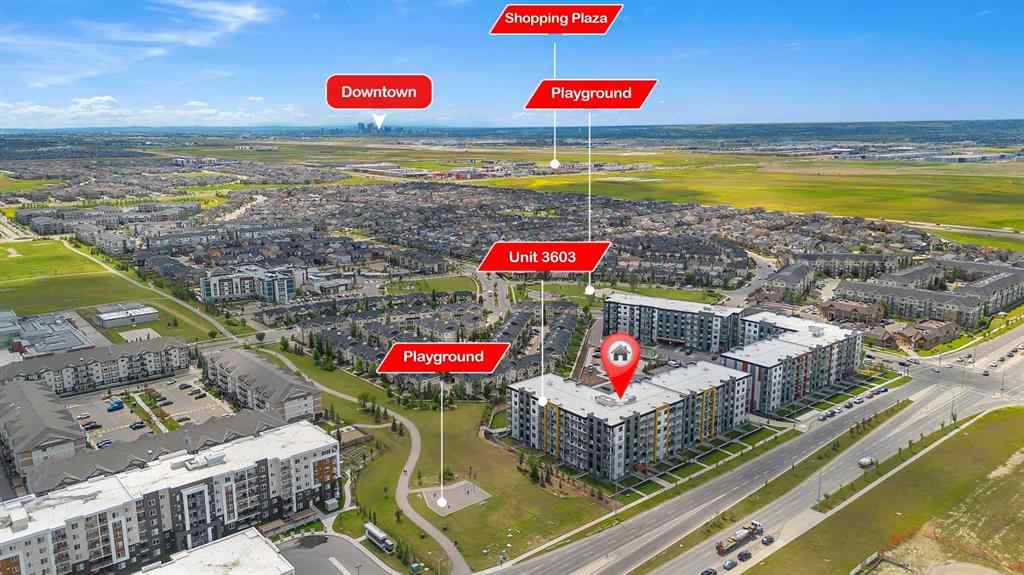 MLS® A2235884 - Unit #3603 60 Skyview Ranch Road NE in Skyview Ranch Calgary, Residential