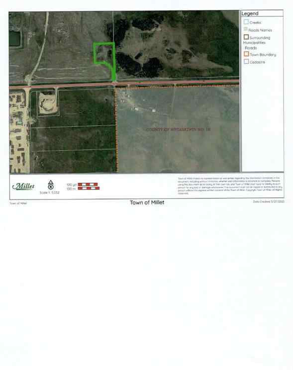 MLS® A2235942 - 4000 45 ave   in NONE Millet, Land
