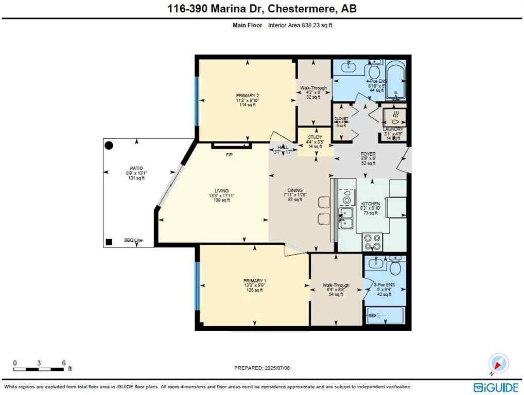MLS® A2236043 - Unit #116 390 Marina Drive  in Westmere Chestermere, Residential