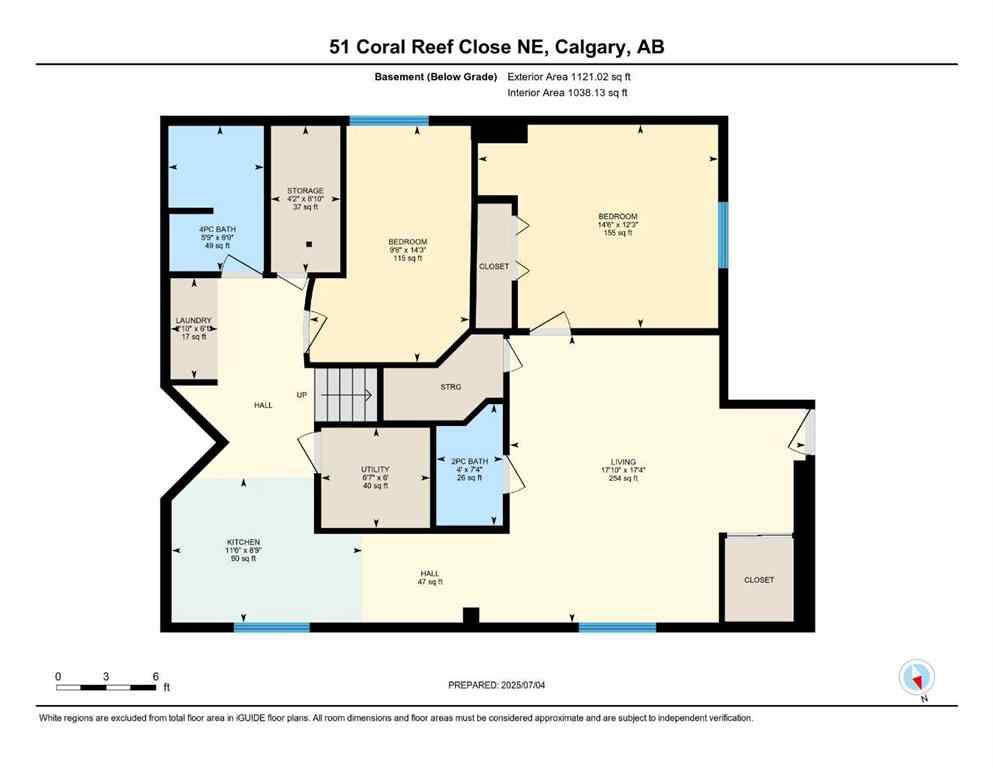 MLS® A2236080 - 51 Coral Reef Close NE in Coral Springs Calgary, Residential