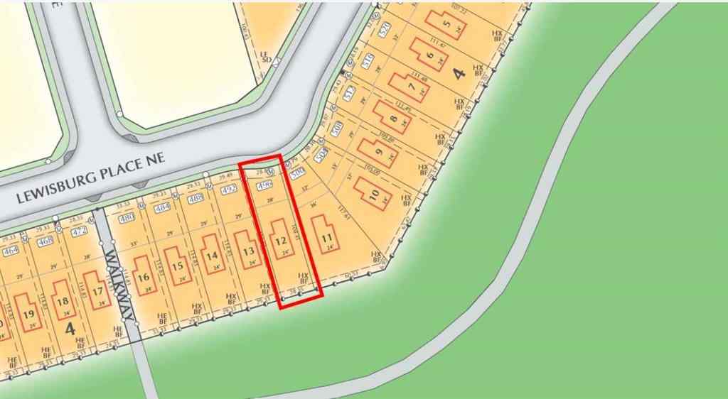 MLS® A2236085 - 496 Lewisburg Place NE in Lewisburg Calgary, Residential