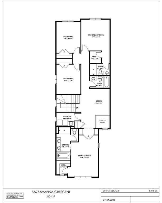 MLS® A2236096 - 736 Savanna Crescent NE in Saddle Ridge Calgary, Residential