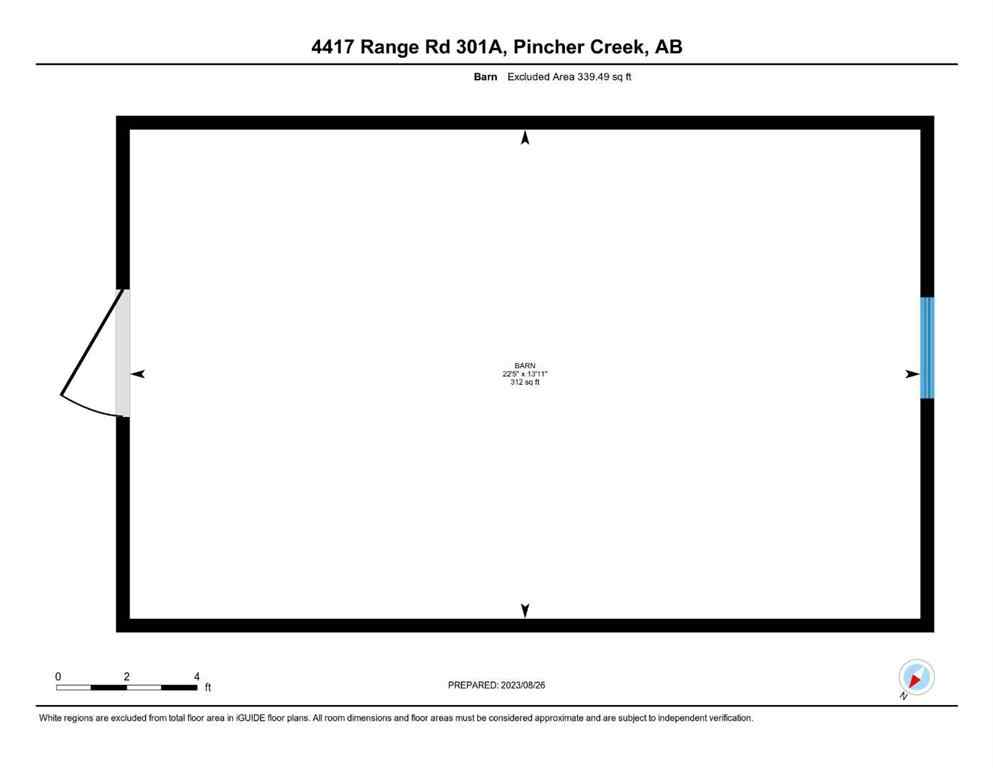MLS® A2236369 - 4417 Range Road 30-1   in NONE Rural Pincher Creek No. 9, M.D. of, Residential