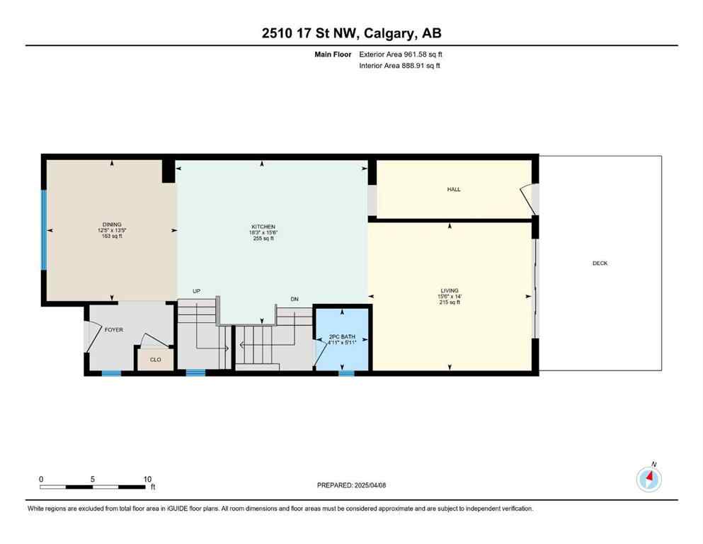 MLS® A2236376 - 2510 17 Street NW in Capitol Hill Calgary, Residential