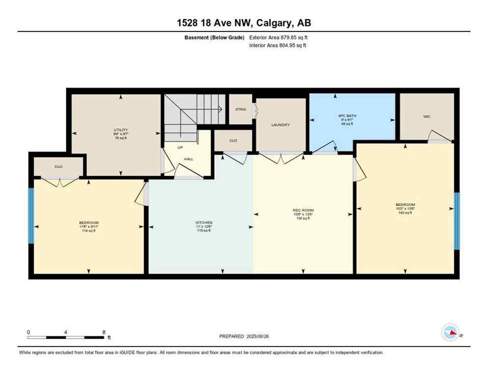 MLS® A2236429 - 1526 & 1528 18 Avenue NW in Capitol Hill Calgary, Multi-Family