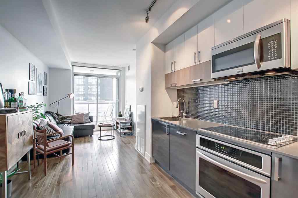 MLS® A2236498 - Unit #505 550 Riverfront Avenue SE in Downtown East Village Calgary, Residential
