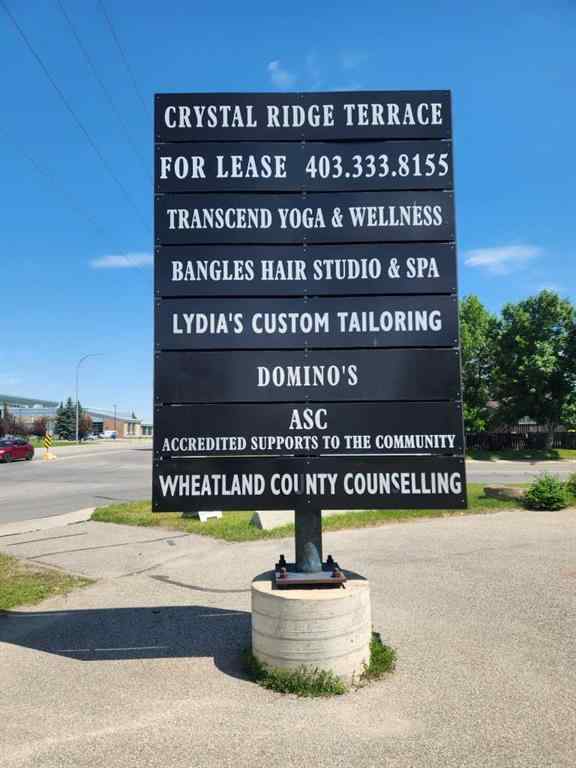 MLS® A2236527 - Unit #107 95 Brent Boulevard  in Crystal Ridge Strathmore, Commercial