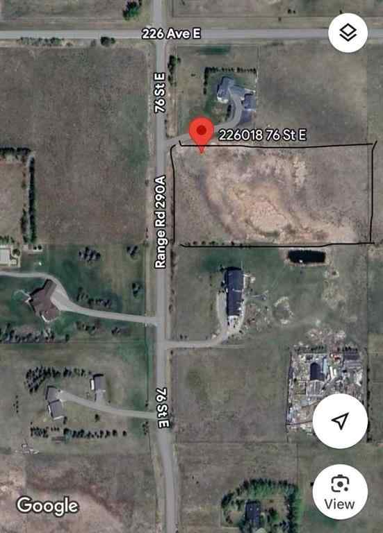 MLS® A2236610 - 226018 76 Street E in NONE Rural Foothills County, Land