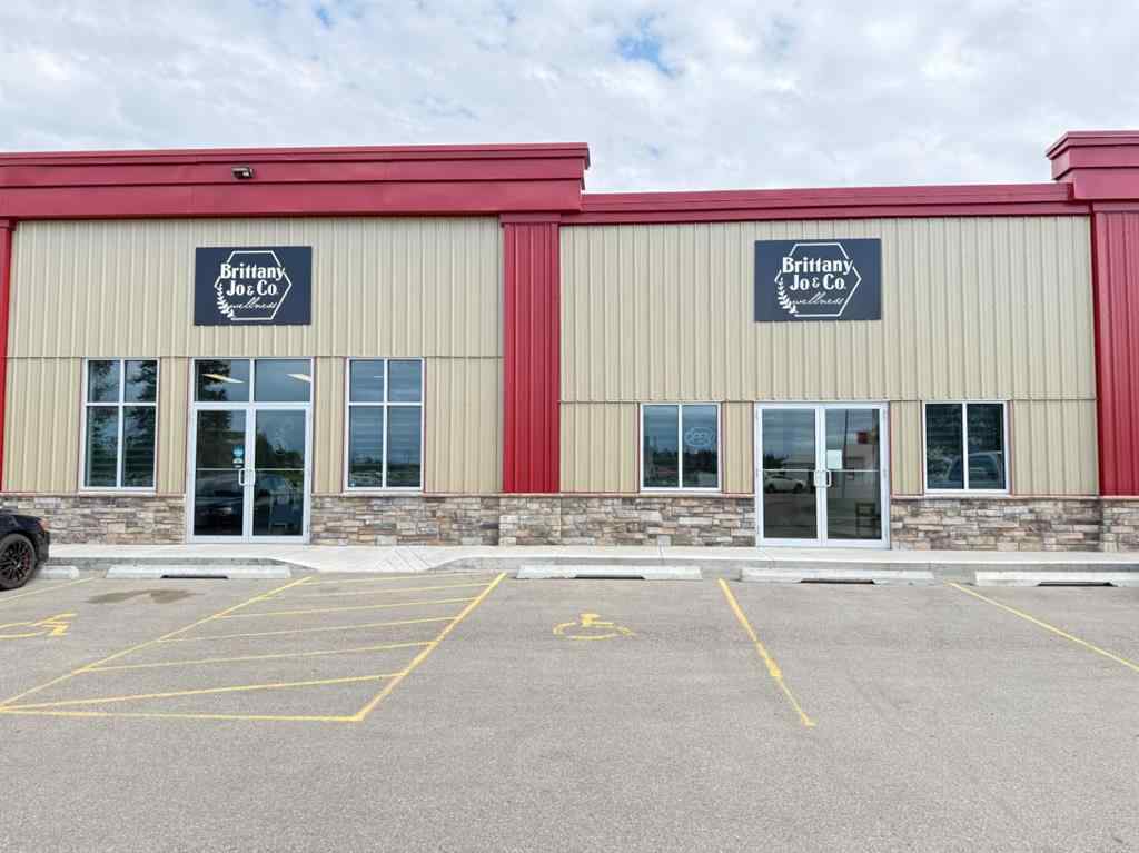 MLS® A2236631 - Unit #110 & 120 5641 48 Avenue Crescent  in Central Ponoka Ponoka, Commercial