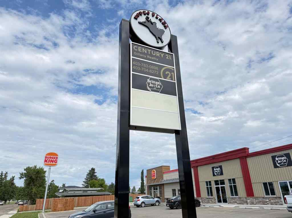 MLS® A2236631 - Unit #110 & 120 5641 48 Avenue Crescent  in Central Ponoka Ponoka, Commercial