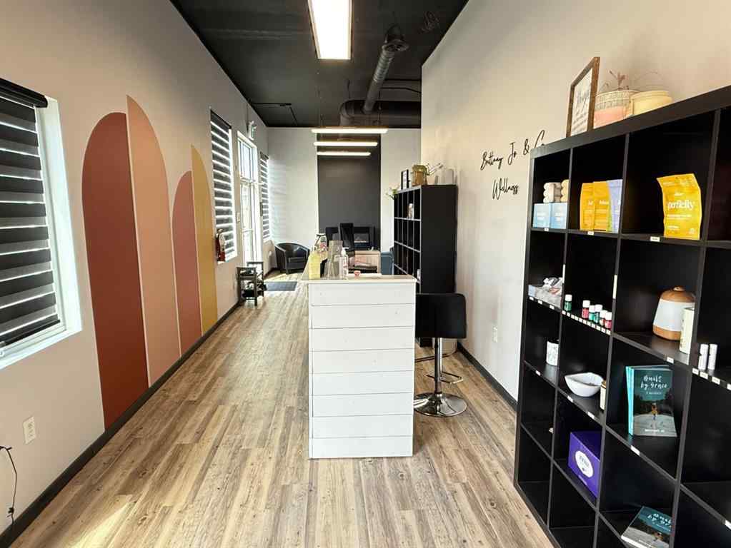 MLS® A2236631 - Unit #110 & 120 5641 48 Avenue Crescent  in Central Ponoka Ponoka, Commercial