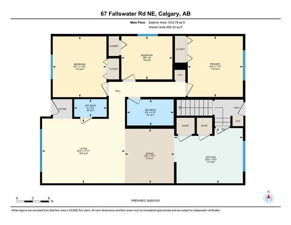 MLS® A2236752 - 67 Fallswater Road NE in Falconridge Calgary, Residential