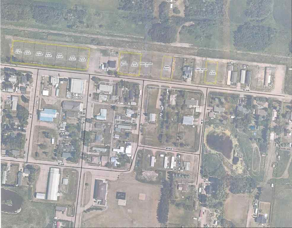 MLS® A2236842 - 5002 50 Avenue  in NONE Botha, Land