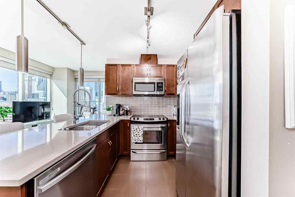 MLS® A2236862 - Unit #1207 1320 1 Street SE in Beltline Calgary, Residential
