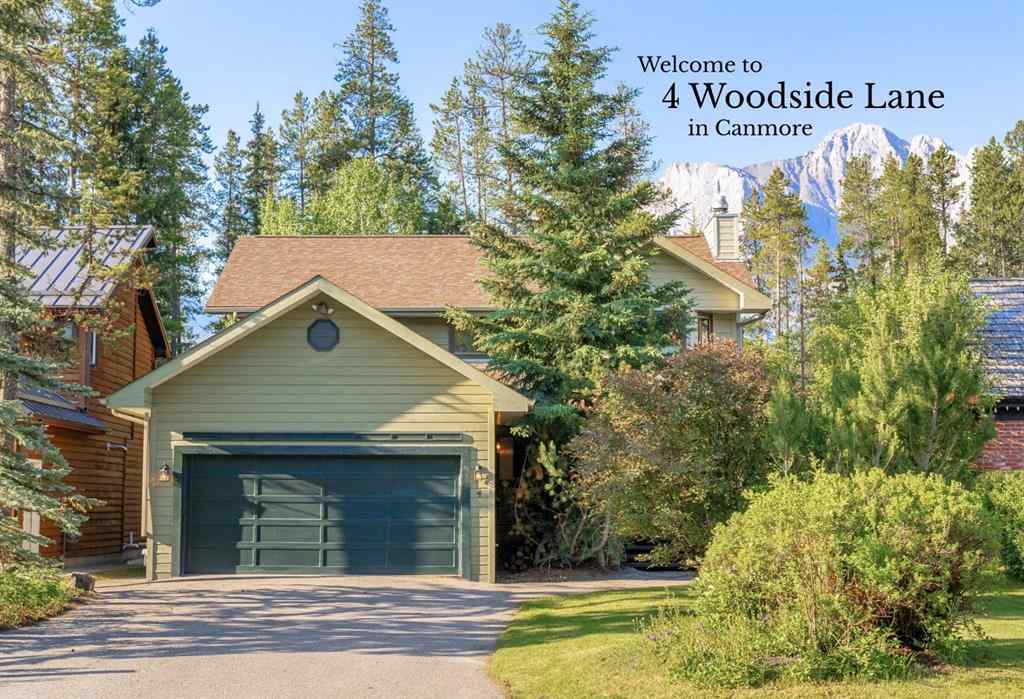 MLS® A2236866 - 4 Woodside Lane  in Lions Park Canmore, Residential
