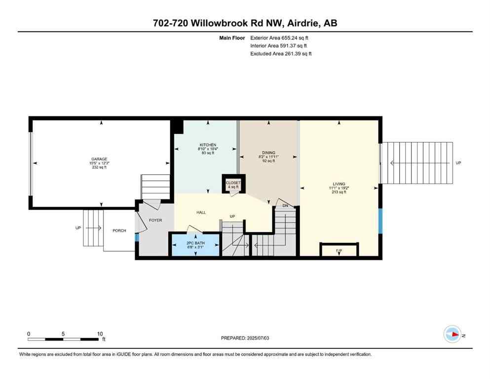 MLS® A2236926 - Unit #702 720 Willowbrook Road NW in Willowbrook Airdrie, Residential