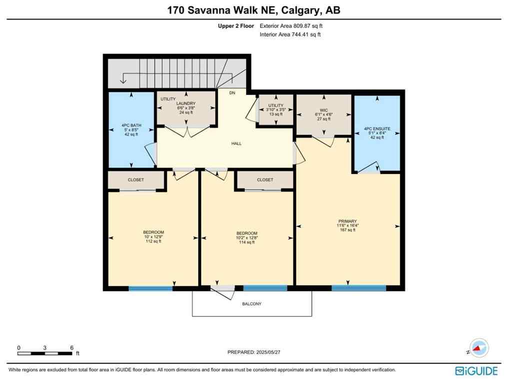 MLS® A2236935 - 170 Savanna Walk NE in Saddle Ridge Calgary, Residential