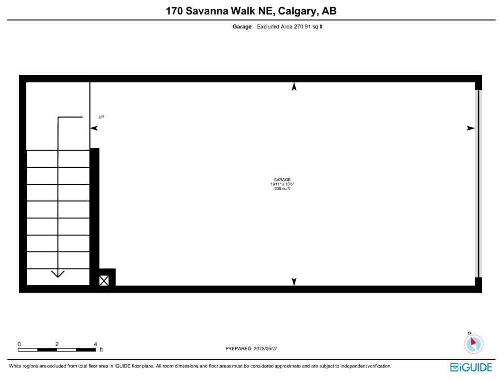 MLS® A2236935 - 170 Savanna Walk NE in Saddle Ridge Calgary, Residential