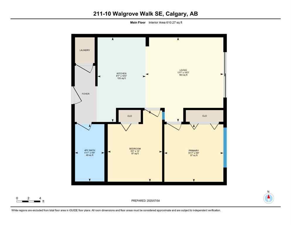 MLS® A2236936 - Unit #211 10 Walgrove Walk SE in Walden Calgary, Residential