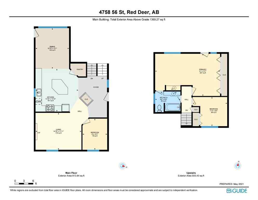 MLS® A2236943 - 4758 56 Street  in Downtown Red Deer Red Deer, Residential