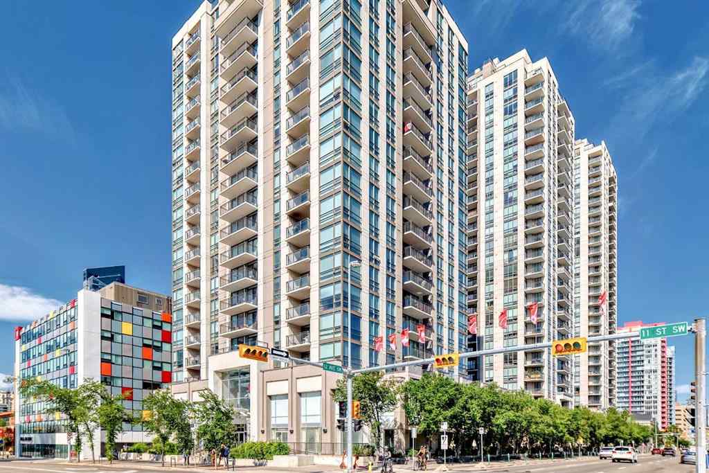 MLS® A2236953 - Unit #1406 1110 11 Street SW in Beltline Calgary, Residential