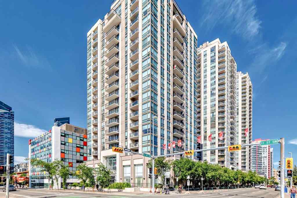MLS® A2236953 - Unit #1406 1110 11 Street SW in Beltline Calgary, Residential