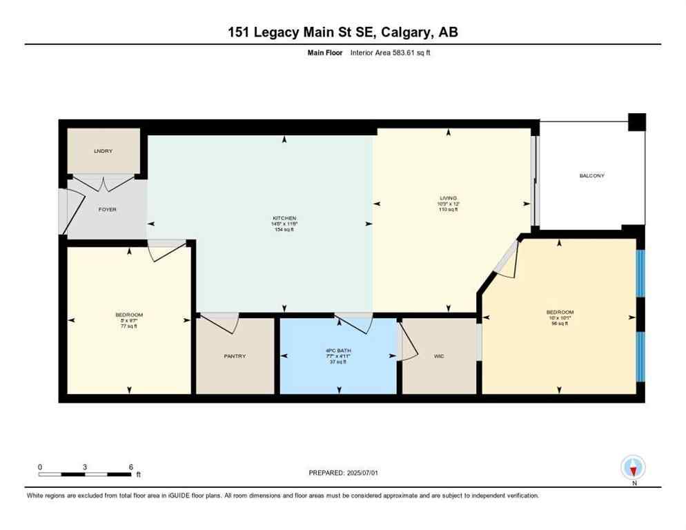 MLS® A2236978 - Unit #6211 151 Legacy Main Street SE in Legacy Calgary, Residential
