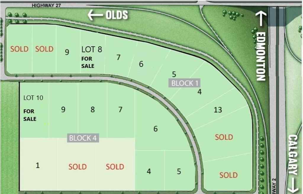 MLS® A2237001 - Unit #8 32580 Range Road 11 Road  in NONE Rural Mountain View County, Land