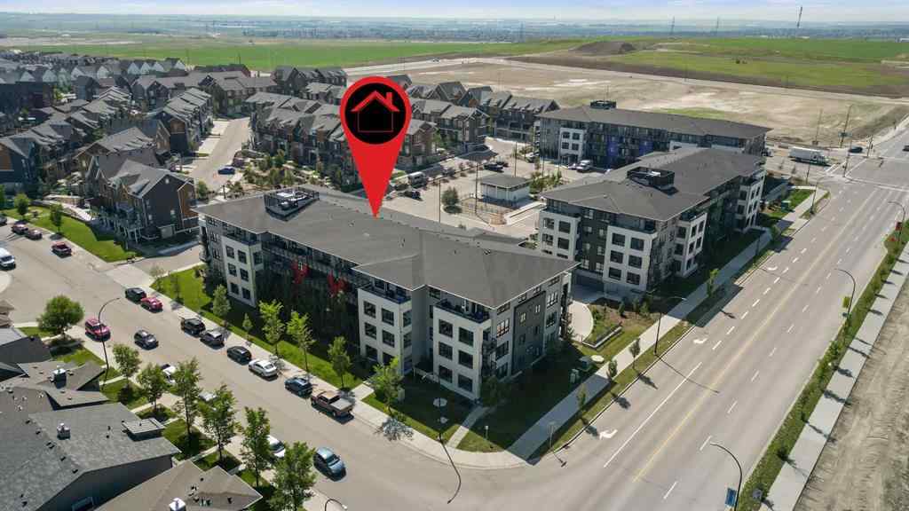 MLS® A2237021 - Unit #1215 350 Livingston Common NE in Livingston Calgary, Residential