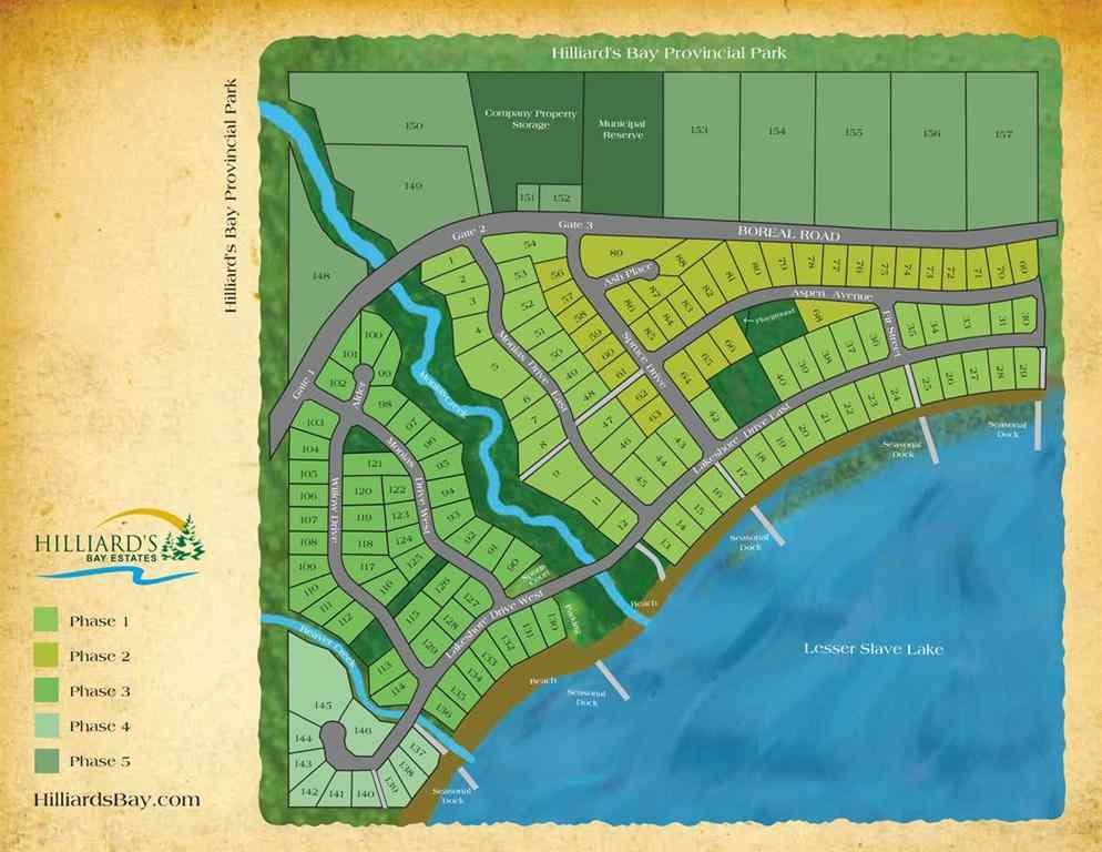 MLS® A2237049 - 152 Boreal Road  in Hilliard\'s Bay Rural Big Lakes County, Land