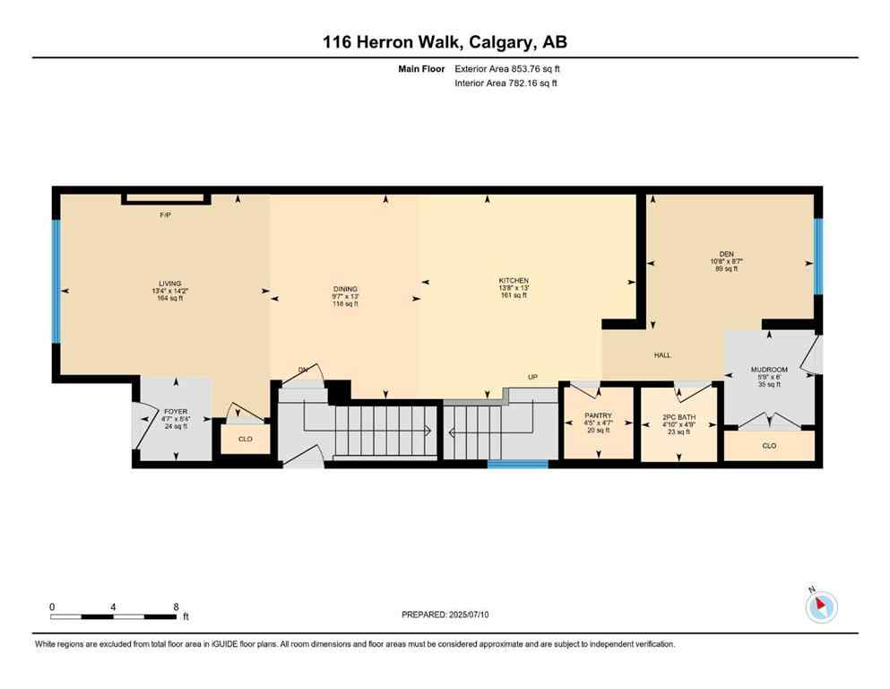 MLS® A2237061 - 116 Herron Walk NE in Livingston Calgary, Residential