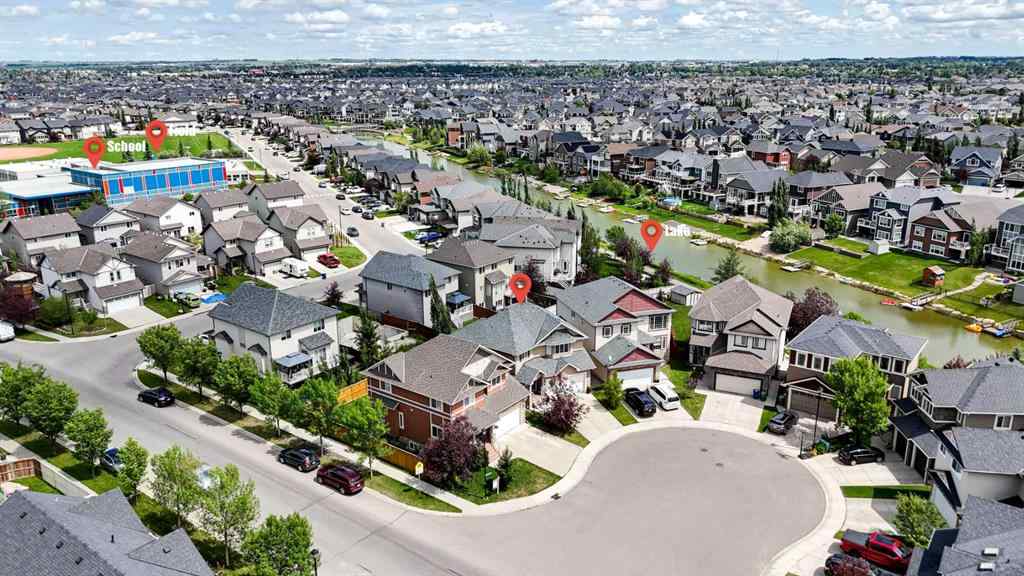 MLS® A2237185 - 26 Baywater Cape SW in Bayside Airdrie, Residential
