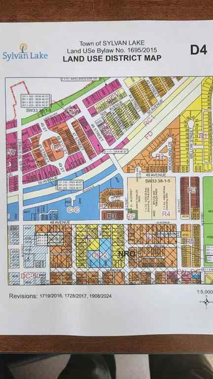 MLS® A2237302 - 5040 47 Street  in Cottage Area Sylvan Lake, Land