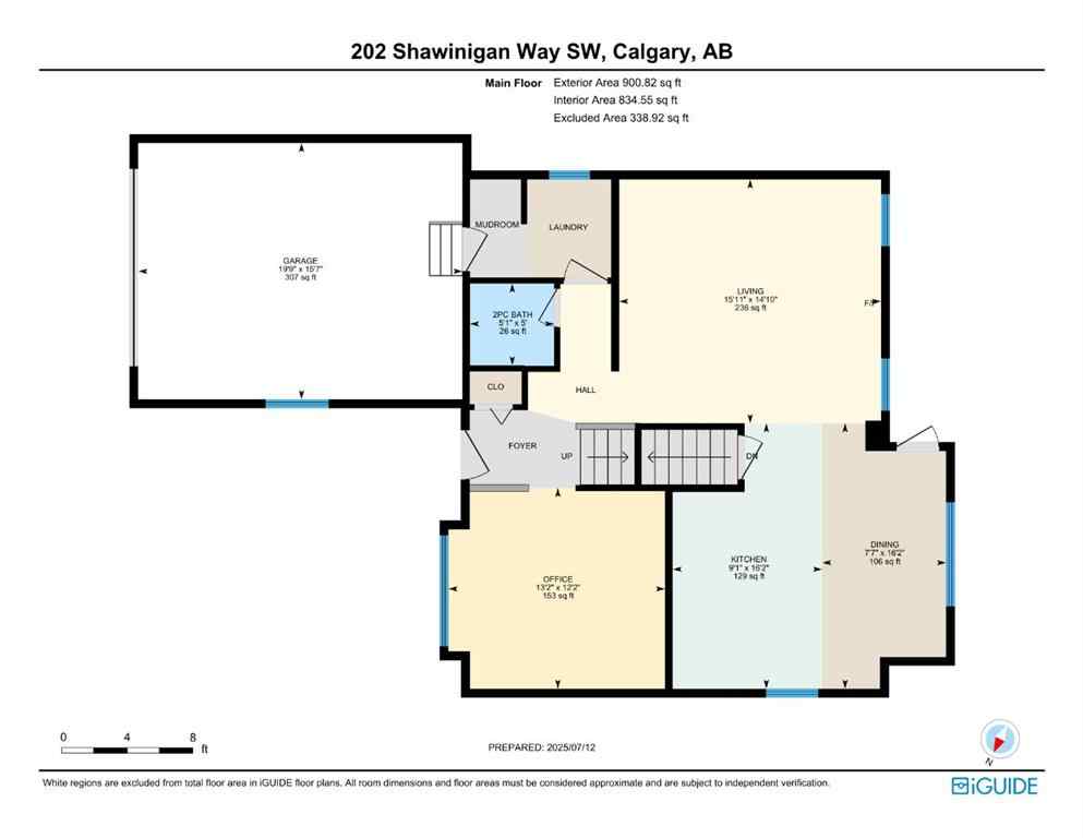 MLS® A2237338 - 202 Shawinigan Way SW in Shawnessy Calgary, Residential