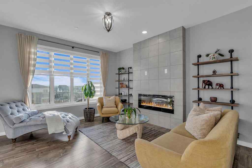 MLS® A2237447 - 240 Lucas Crescent NW in Livingston Calgary, Residential