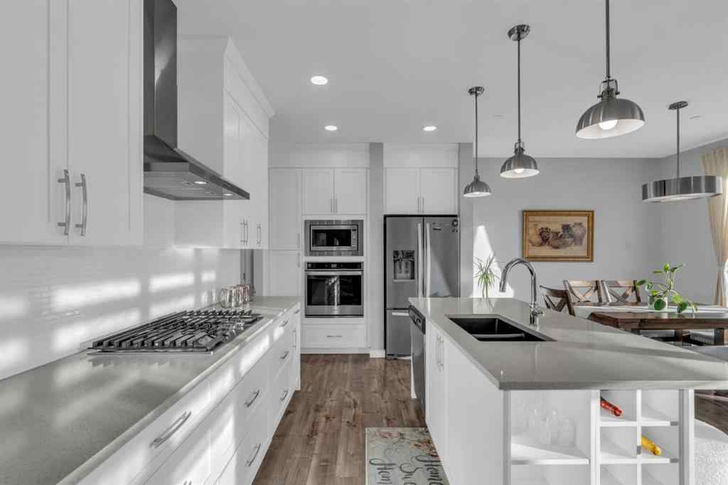MLS® A2237447 - 240 Lucas Crescent NW in Livingston Calgary, Residential