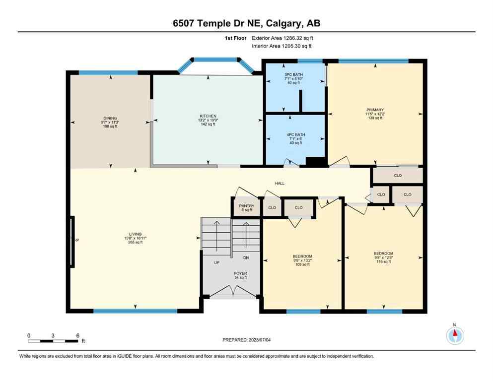 MLS® A2237452 - 6507 Temple Drive NE in Temple Calgary, Residential