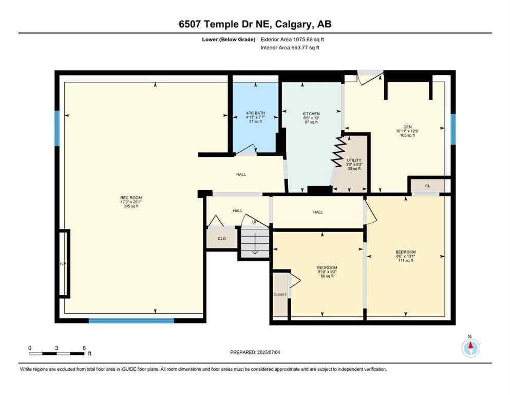 MLS® A2237452 - 6507 Temple Drive NE in Temple Calgary, Residential