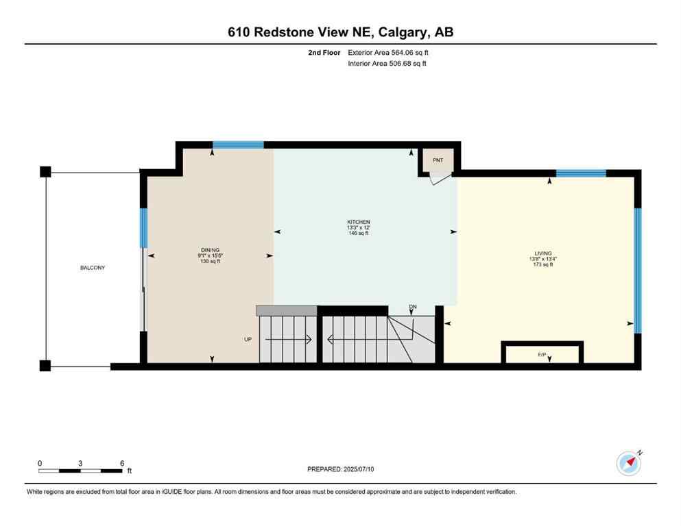 MLS® A2237496 - 610 Redstone View NE in Redstone Calgary, Residential